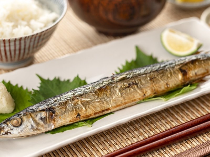さんまの塩焼き
